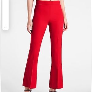 High Waisted Double Woven Flare Pant 🔥